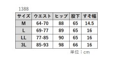 画像14: 1388(春カラー) 　豊富なカラー展開と美脚効果のあるチュニックパンツ！　すっきりフィットハイテンションスリム　M-3L (14)