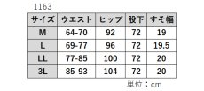 画像10: H-1163(秋カラー)　D.D.Dコンジュンクパンツ　股下72cm　M-3L (10)