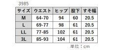 画像10: ★当社オリジナル★　3985　落ち着いたクラシカルな柄の楽々パンツ！　ピンヘッド総ゴムストレート　丈直し不要　M-3L (10)